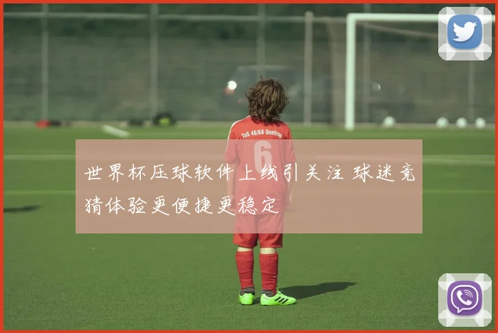 世界杯压球软件上线引关注 球迷竞猜体验更便捷更稳定